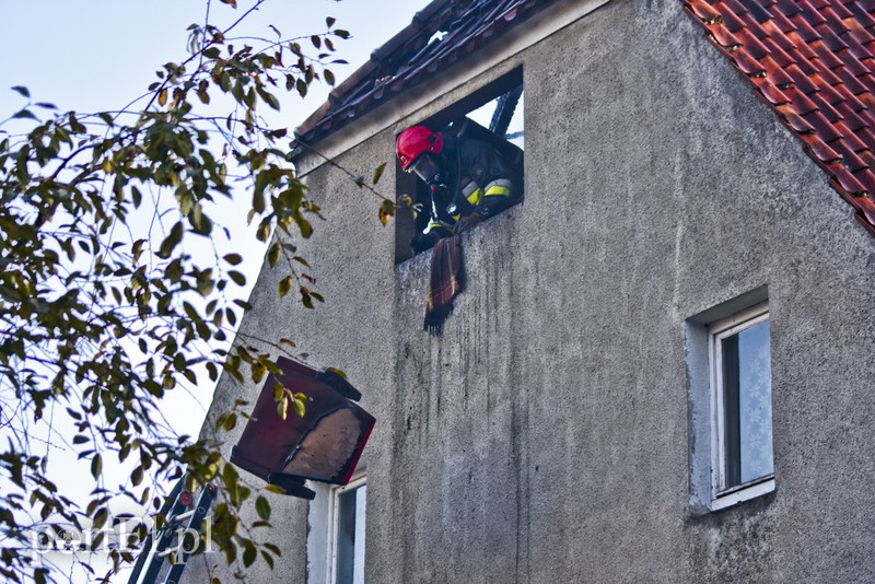 Pożar przy ul. Orężnej zdjęcie nr 138160