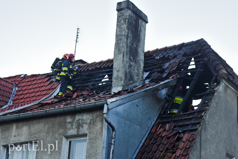 Pożar przy ul. Orężnej zdjęcie nr 138167