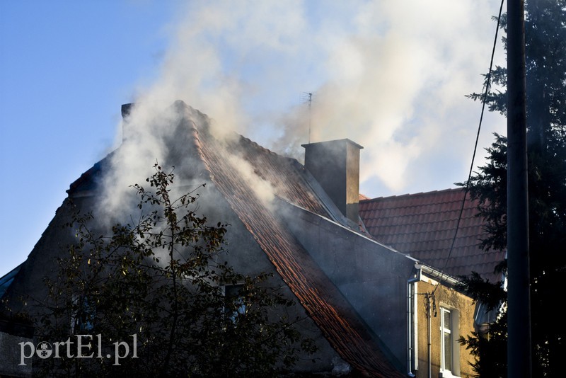 Pożar przy ul. Orężnej zdjęcie nr 138142