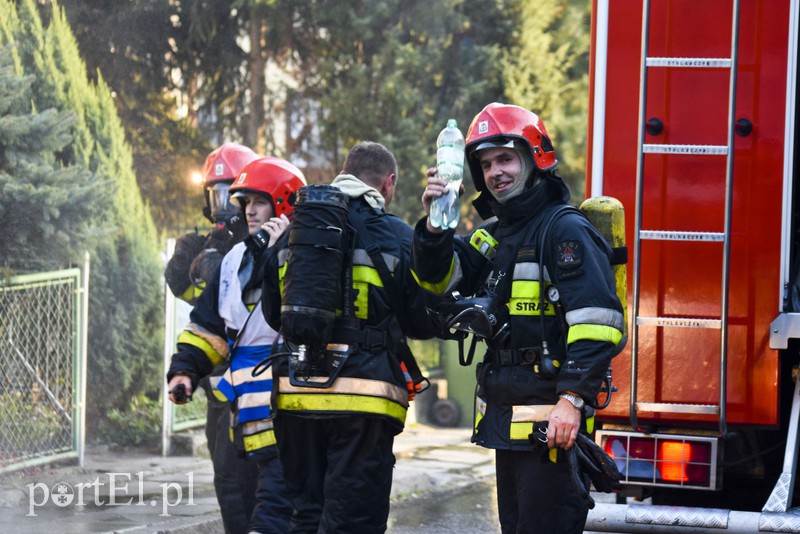 Pożar przy ul. Orężnej zdjęcie nr 138152