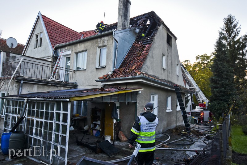 Pożar przy ul. Orężnej zdjęcie nr 138168