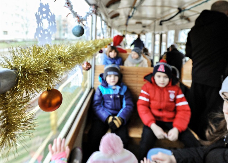 Mikołajkowy tramwaj zdjęcie nr 141245