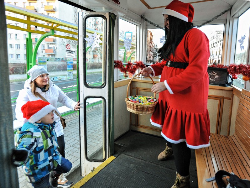 Mikołajkowy tramwaj zdjęcie nr 141246