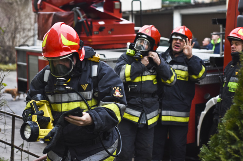 Pożar przy ul. Janowskiej zdjęcie nr 141360