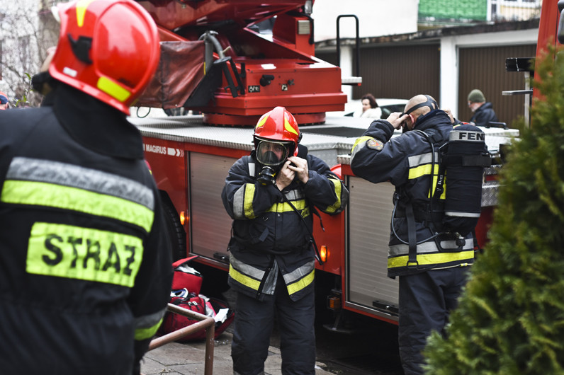 Pożar przy ul. Janowskiej zdjęcie nr 141358