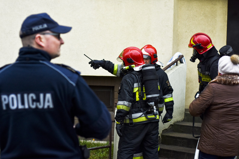Pożar przy ul. Janowskiej zdjęcie nr 141363