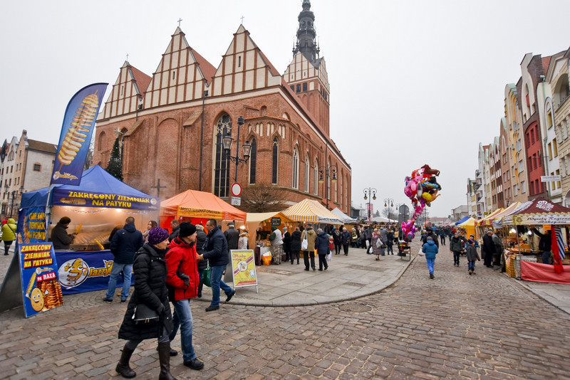 Elbląg Starówka na świątecznie