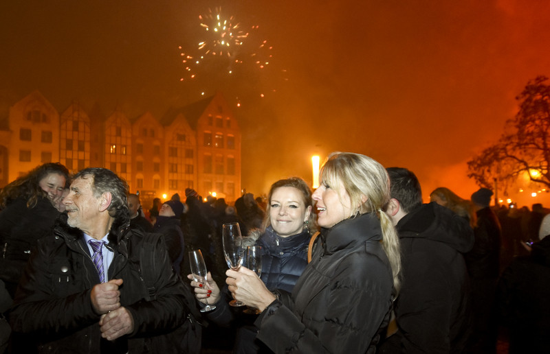 Elblążanie powitali 2017 rok zdjęcie nr 142602