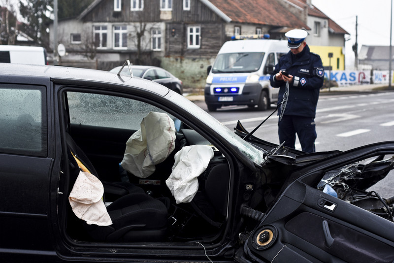Wypadek w Kazimierzowie zdjęcie nr 144662