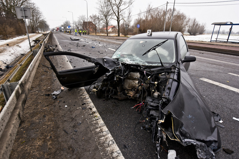 Wypadek w Kazimierzowie zdjęcie nr 144658