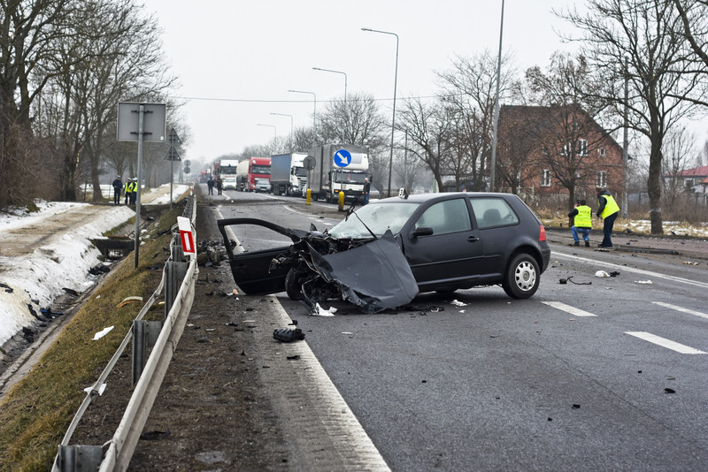 Elbląg Wypadek w Kazimierzowie