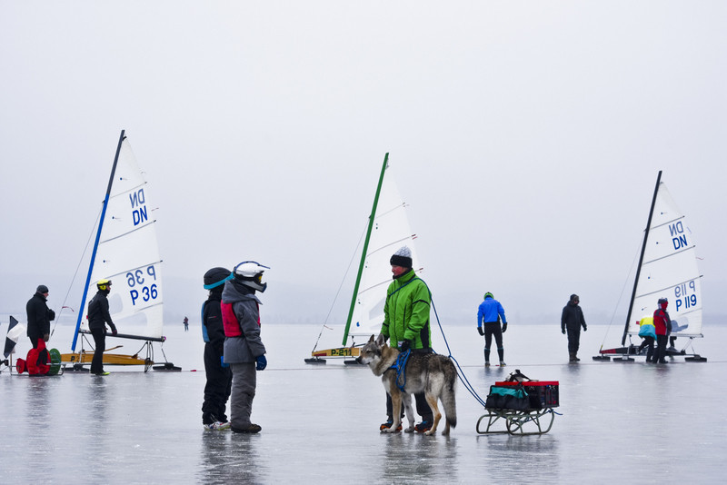 Adrenalina niesiona wiatrem, żaglem i płozami zdjęcie nr 145160