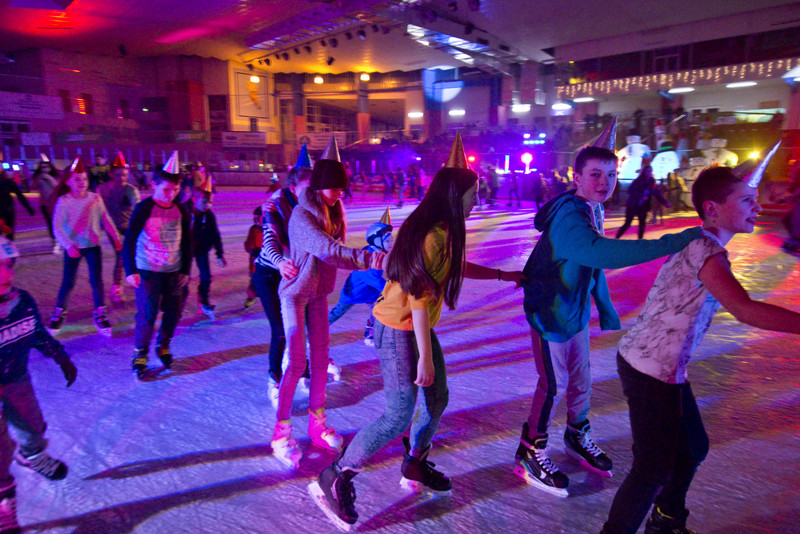 Gorąca zabawa na elbląskim lodowisku zdjęcie nr 145278