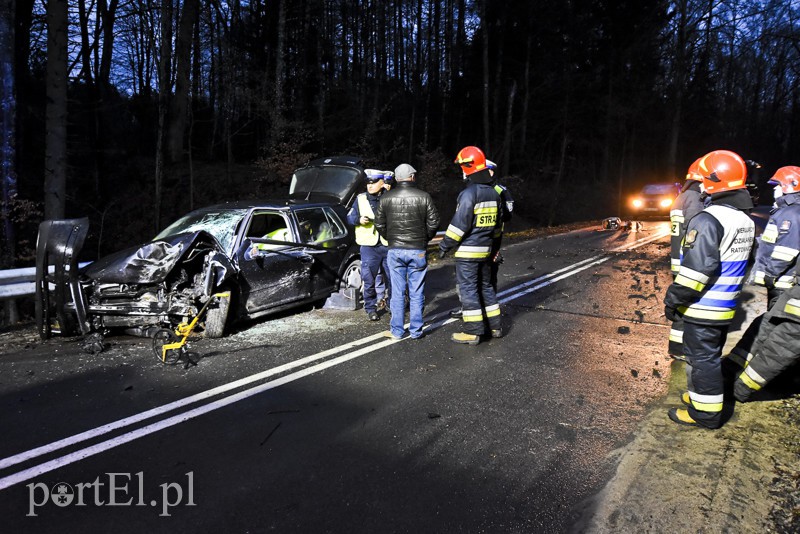 Kierowca golfa zginął na drodze do Tolkmicka zdjęcie nr 146952