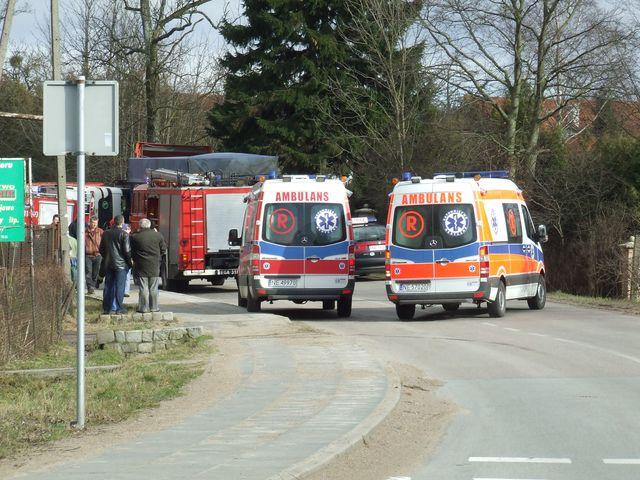 Wypadek w Dąbrowie zdjęcie nr 11414