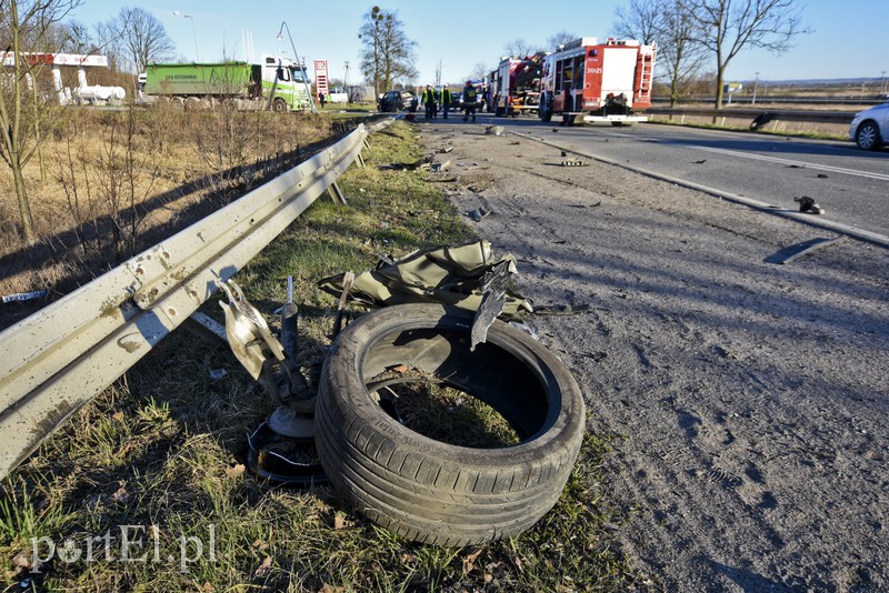 Wypadek na "starej siódemce" zdjęcie nr 148328