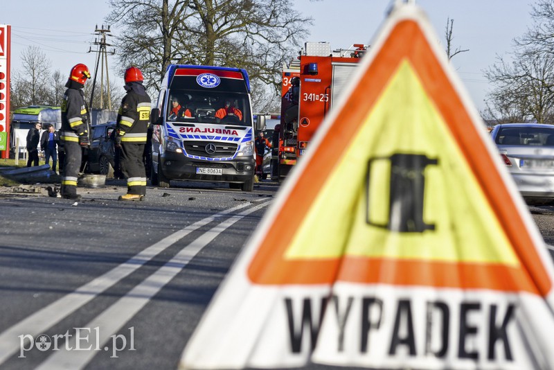 Wypadek na "starej siódemce" zdjęcie nr 148333