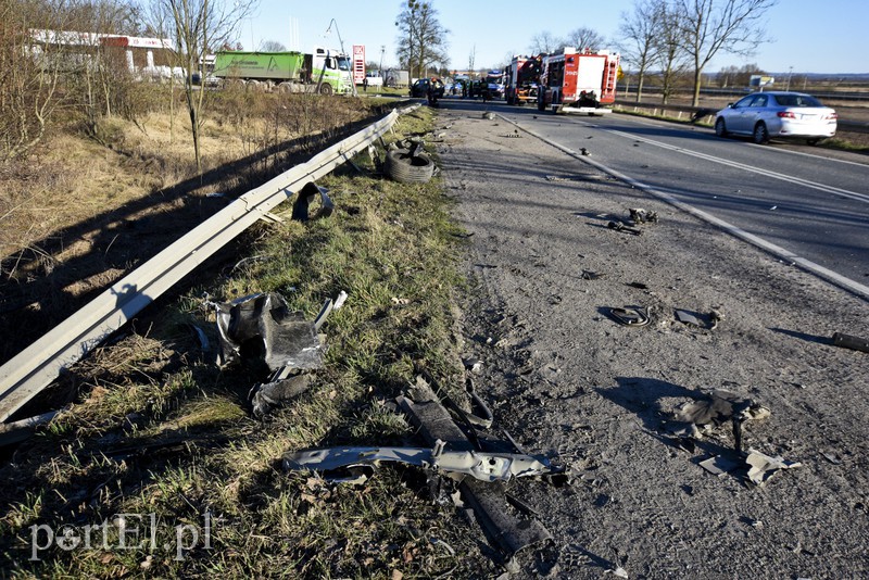 Wypadek na "starej siódemce" zdjęcie nr 148326