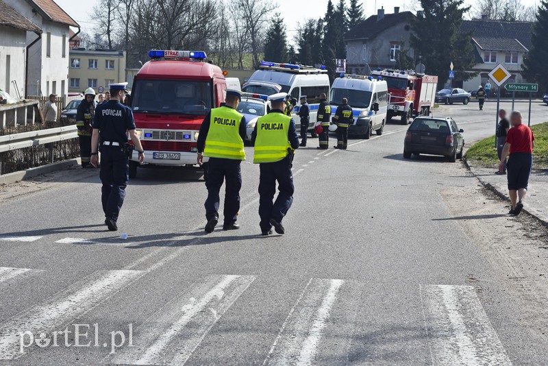 Potrącenie w Milejewie. 10-latka trafiła do szpitala zdjęcie nr 148839