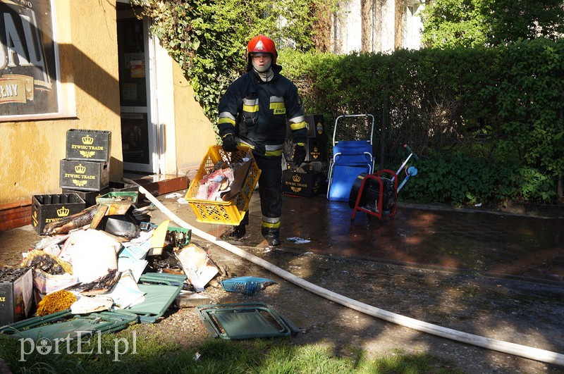 Pożar sklepu przy Ogrodowej zdjęcie nr 151643