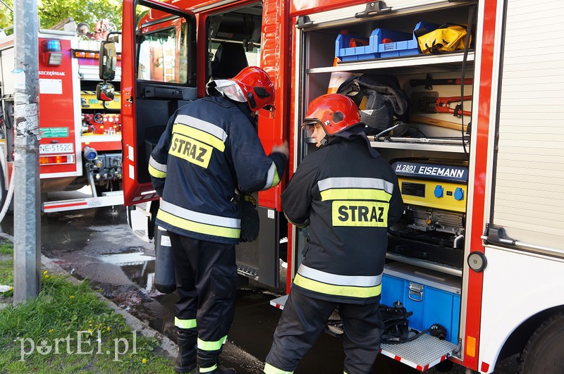 Pożar sklepu przy Ogrodowej zdjęcie nr 151650