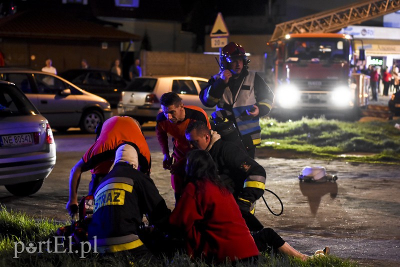 Pożar w wieżowcu przy Malborskiej zdjęcie nr 152121