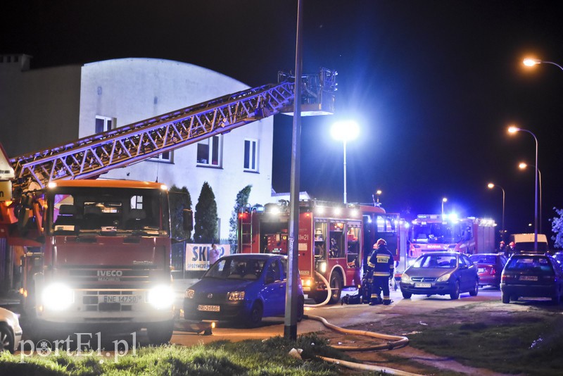 Pożar w wieżowcu przy Malborskiej zdjęcie nr 152123