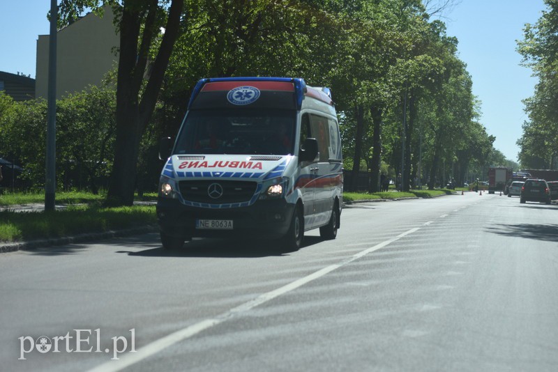 Elbląg Grunwaldzka zablokowana! Ciężarówka zderzyła się z tramwajem