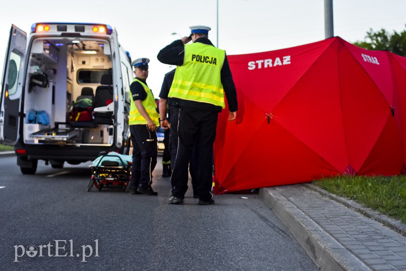 Wypadek motocyklisty na Modrzewinie zdjęcie nr 152567