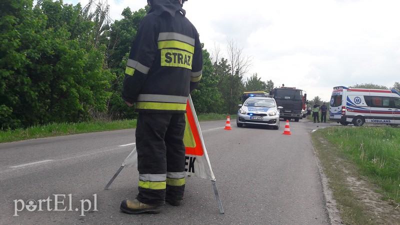 Motocyklista zderzył się z ciężarówką zdjęcie nr 152614