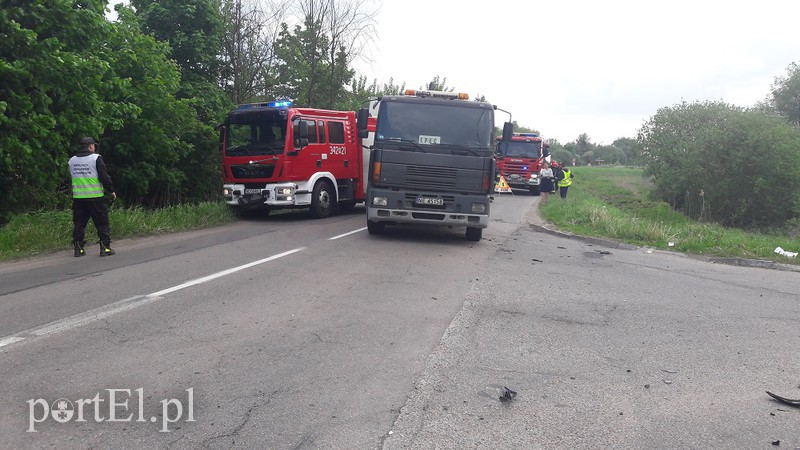 Motocyklista zderzył się z ciężarówką zdjęcie nr 152621