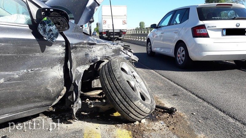  Utrudnienia na obwodnicy po niebezpiecznej kolizji zdjęcie nr 152718