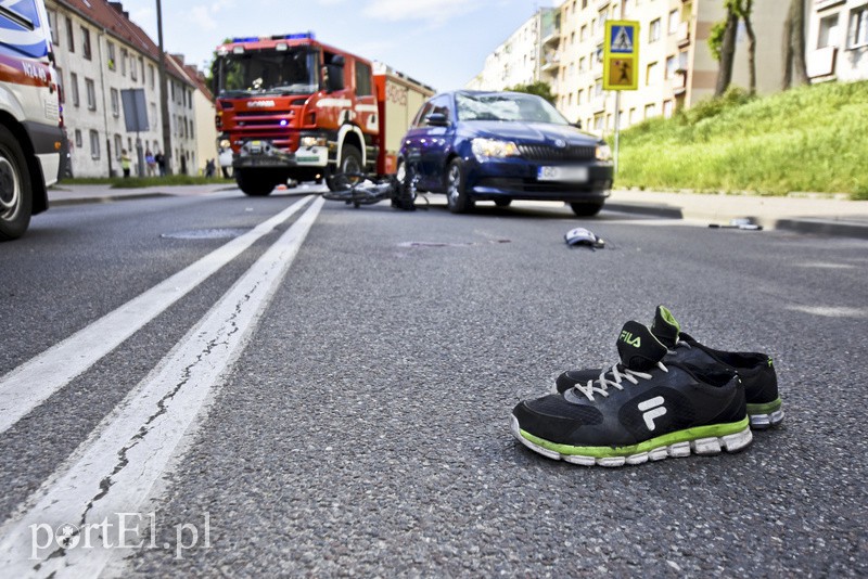 Potrącenie na ul. Robotniczej zdjęcie nr 153782