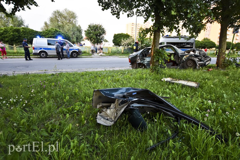 Hondą uderzył w drzewo zdjęcie nr 154171