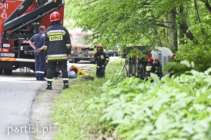 Wypadek cysterny z ropą zdjęcie nr 154602