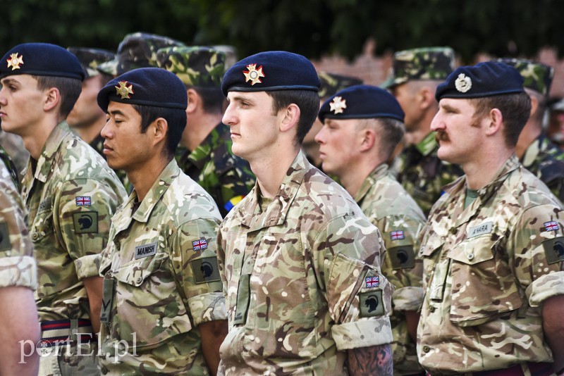 Elbląg powitał Wielonarodową Dywizję Północny-Wschód zdjęcie nr 155628