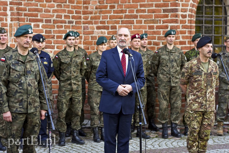 Elbląg powitał Wielonarodową Dywizję Północny-Wschód zdjęcie nr 155652