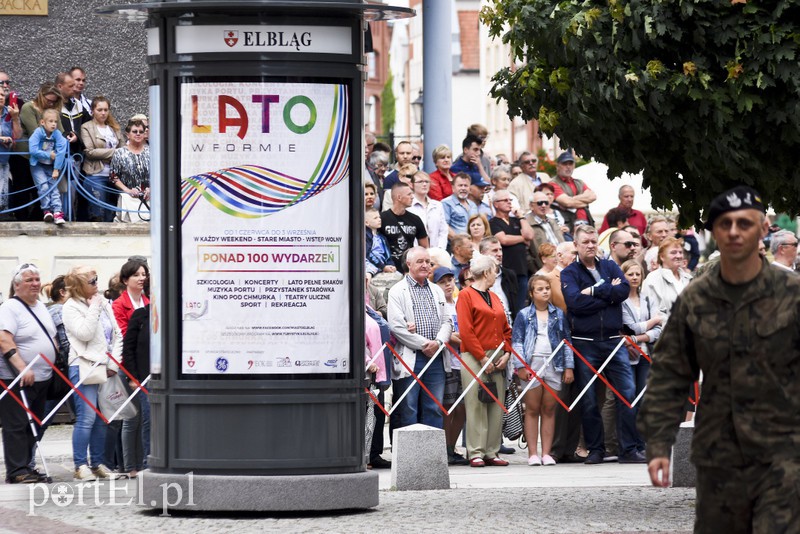 Elbląg powitał Wielonarodową Dywizję Północny-Wschód zdjęcie nr 155618