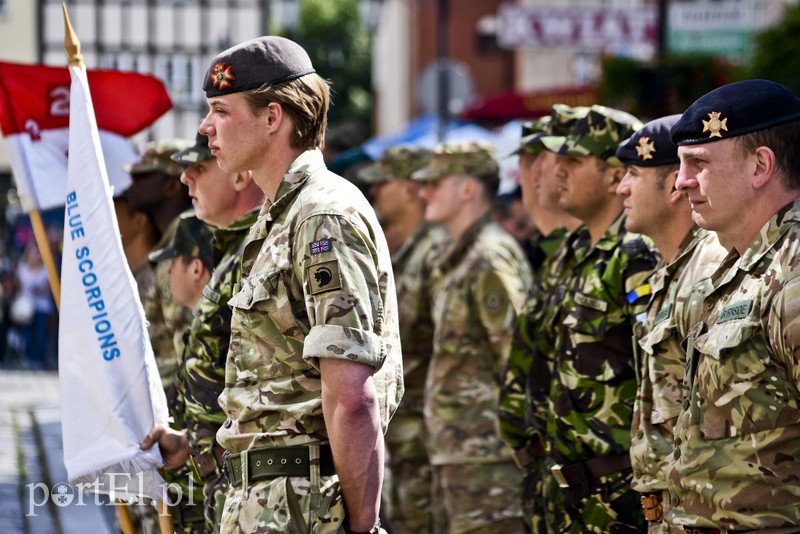 Elbląg powitał Wielonarodową Dywizję Północny-Wschód zdjęcie nr 155626