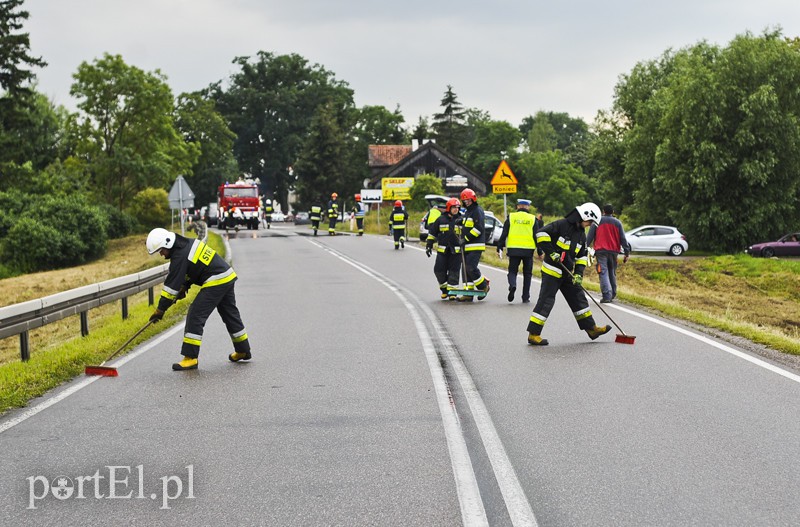 Groźna kolizja przed Jegłownikiem zdjęcie nr 155830