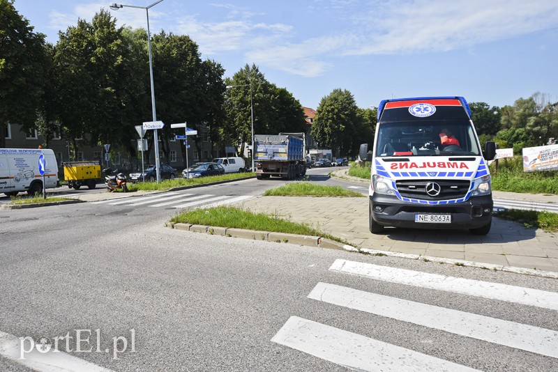 Potrącenie nietrzeźwego rowerzysty zdjęcie nr 157350
