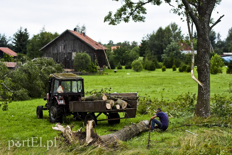 Burza szalała nad regionem zdjęcie nr 158037