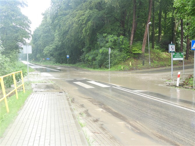 Ulewa w Suchaczu zdjęcie nr 158892