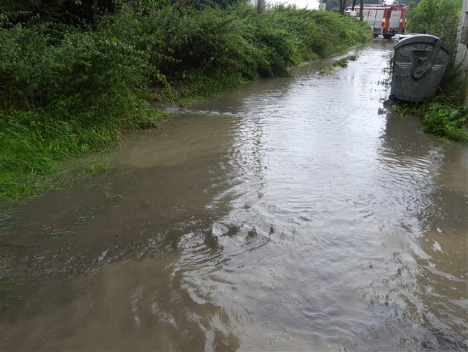 Ulewa w Suchaczu zdjęcie nr 158891