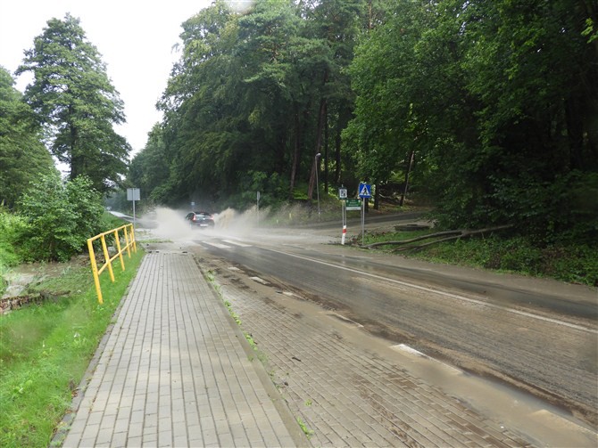 Ulewa w Suchaczu zdjęcie nr 158899
