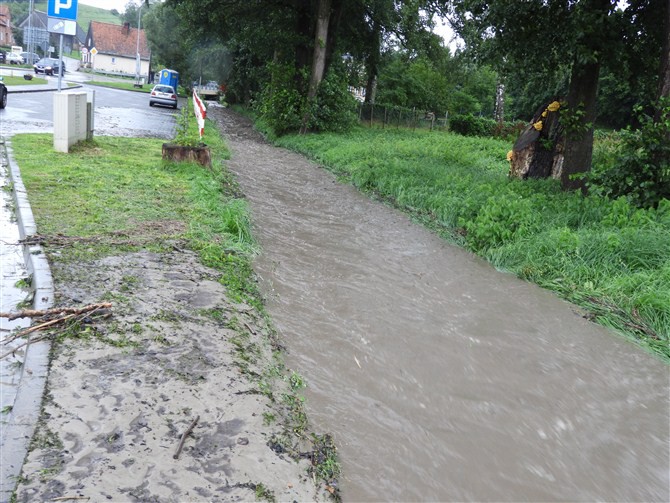 Ulewa w Suchaczu zdjęcie nr 158869