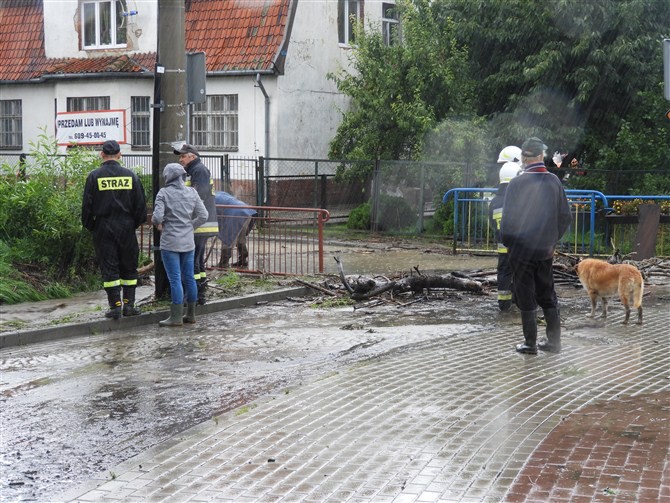 Ulewa w Suchaczu zdjęcie nr 158884