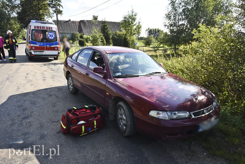 Potrącenie nietrzeźwej rowerzystki w Krzewsku zdjęcie nr 159022