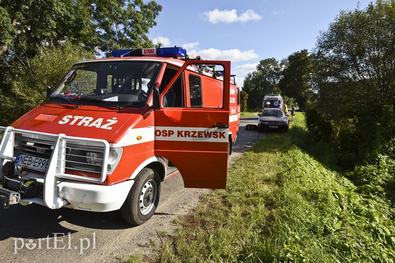 Potrącenie nietrzeźwej rowerzystki w Krzewsku zdjęcie nr 159017