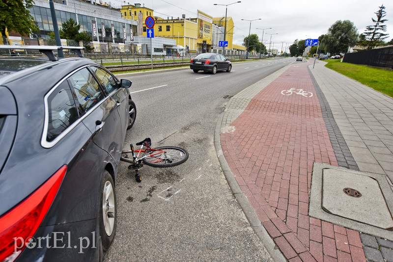 Potrącenie rowerzysty zdjęcie nr 159567